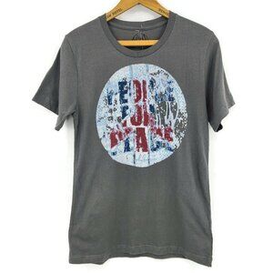 New John Lennon TShirt Mens Small Grey People for Peace Tee Shirt